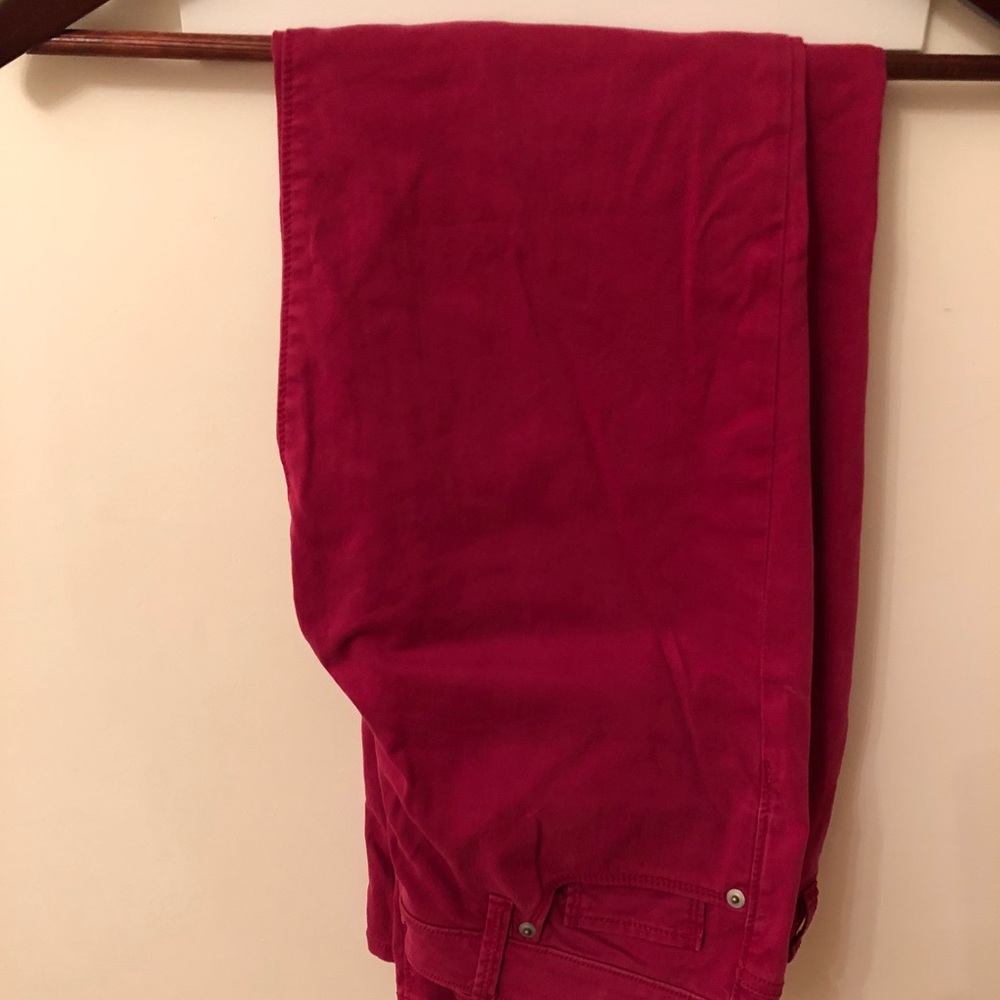 Maroon Loft Pants